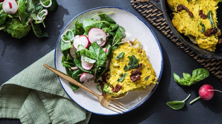 Quiché de Tofu vegano vegetariano, la mejor receta